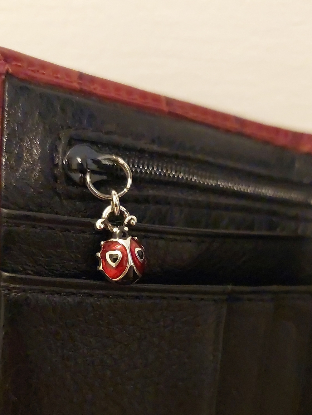 Brighton Lady Bug Wallet - Picture 8 of 10